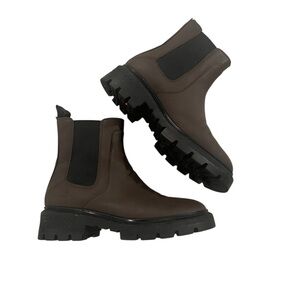 Timberland Women's Cortina Valley Brown Chelsea Boots Leather